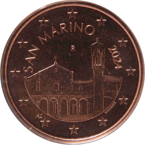 Сан-Марино 5 Евро цент