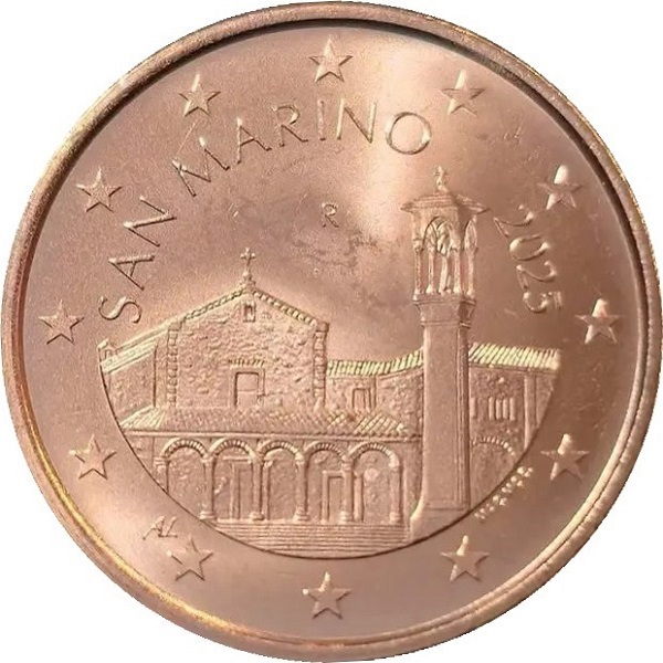 Сан-Марино 5 Евро цент