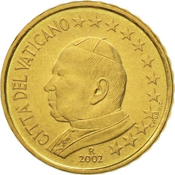 Ватикан 10 Евро цент