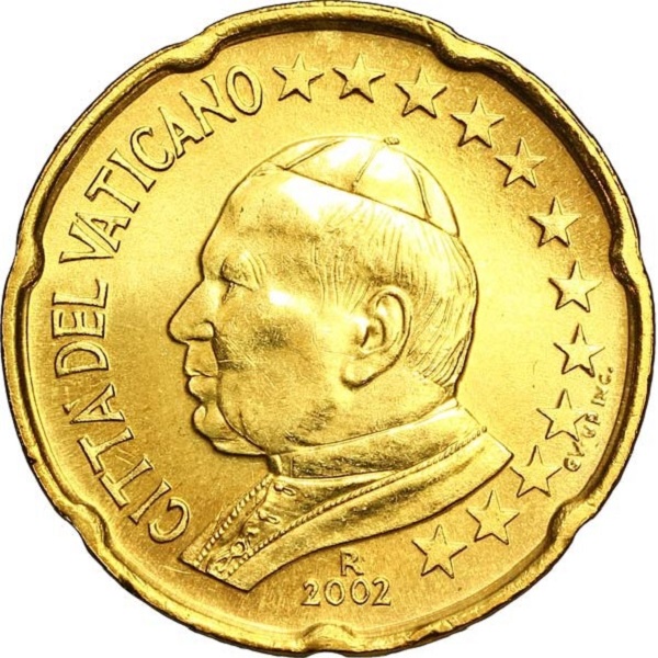 Ватикан 20 Евро цент