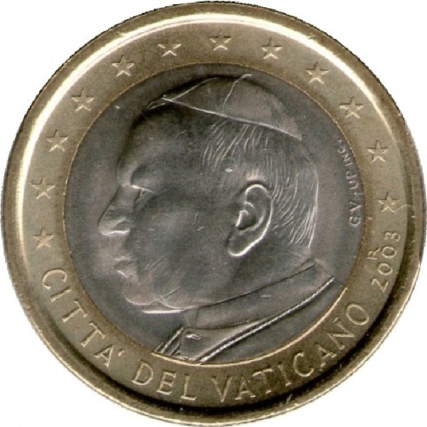 Ватикан 1 Евро