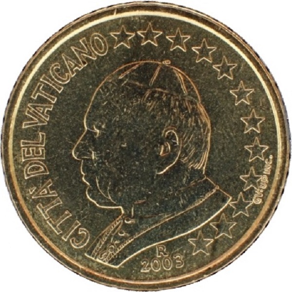 Ватикан 50 Евро цент