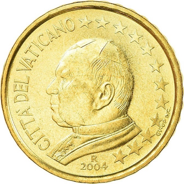Ватикан 10 Евро цент