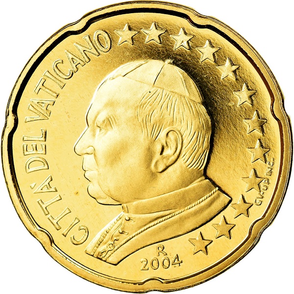 Ватикан 20 Евро цент