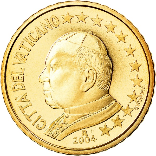 Ватикан 50 Евро цент