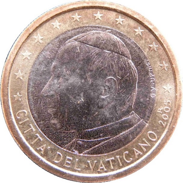 Ватикан 1 Евро