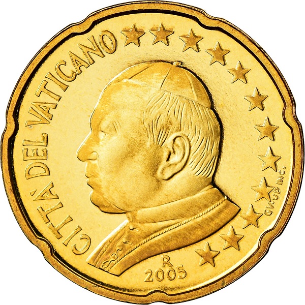 Ватикан 20 Евро цент