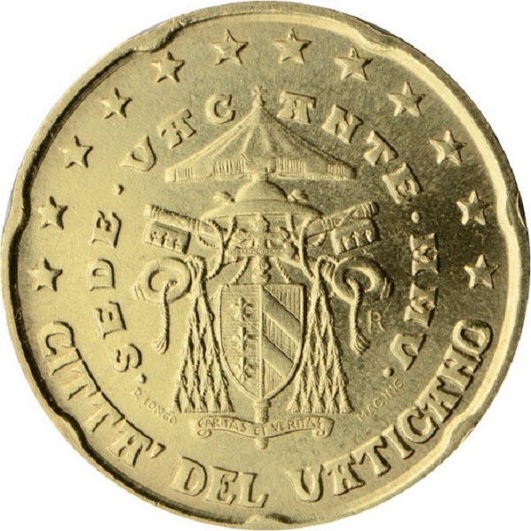 Ватикан 20 Евро цент
