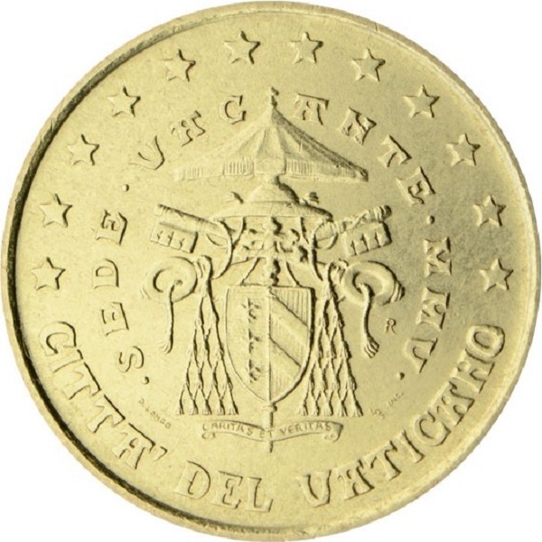 Ватикан 50 Евро цент