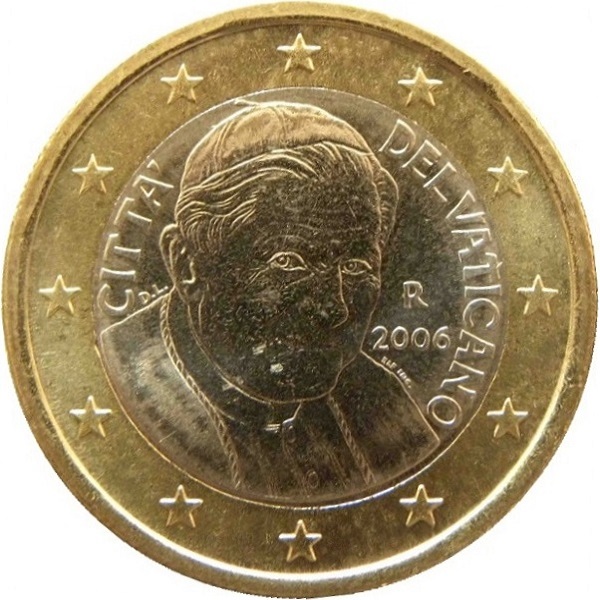 Ватикан 1 Евро