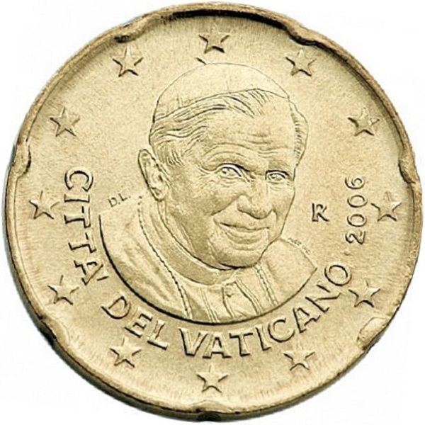 Ватикан 20 Евро цент