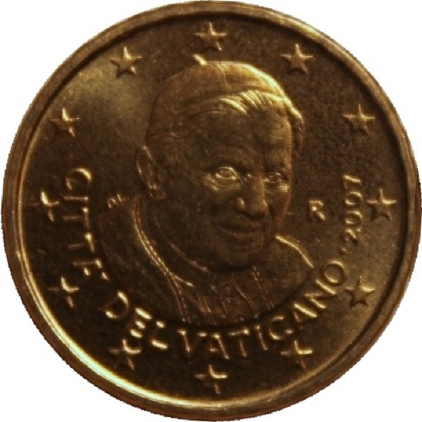 Ватикан 10 Евро цент