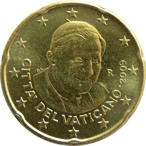 Ватикан 20 Евро цент