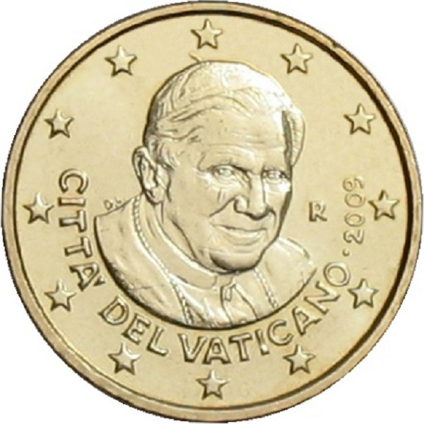 Ватикан 50 Евро цент