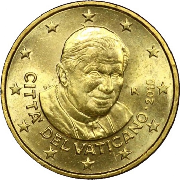Ватикан 50 Евро цент