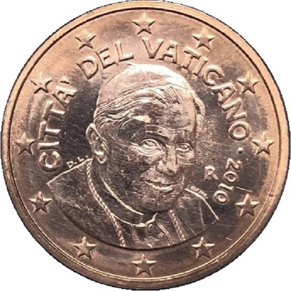 Ватикан 5 Евро цент