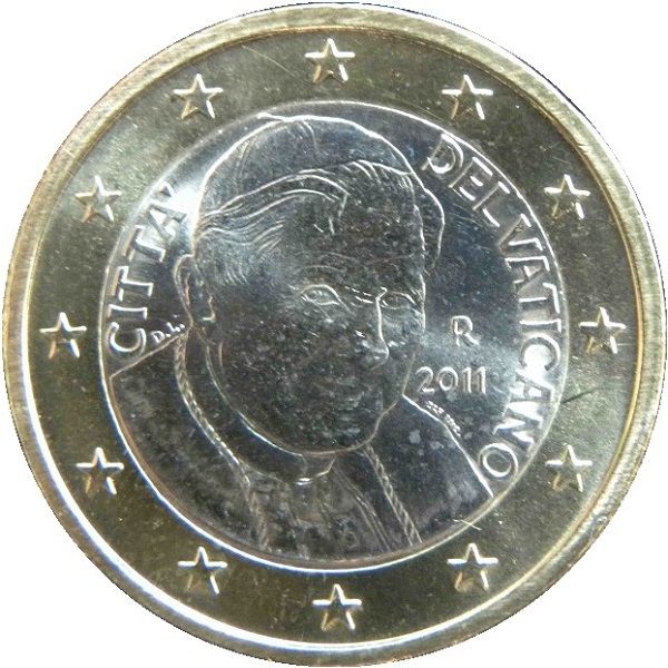 Ватикан 1 Евро