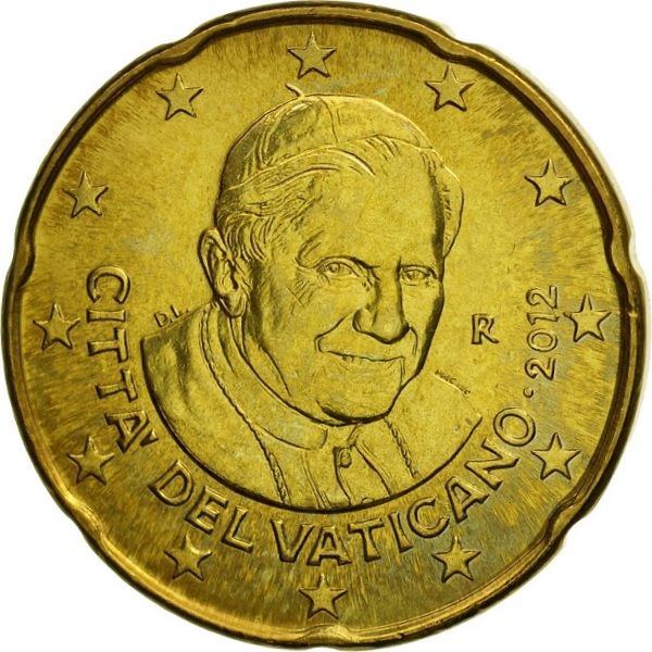 Ватикан 20 Евро цент