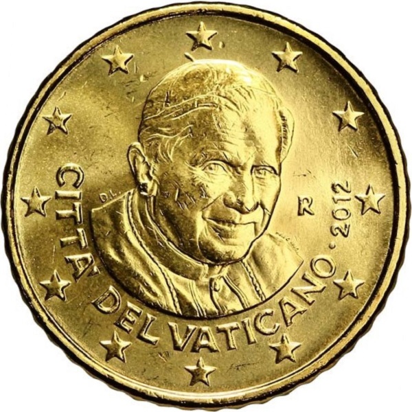 Ватикан 50 Евро цент