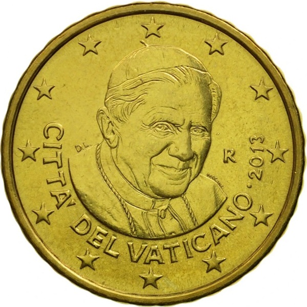 Ватикан 10 Евро цент