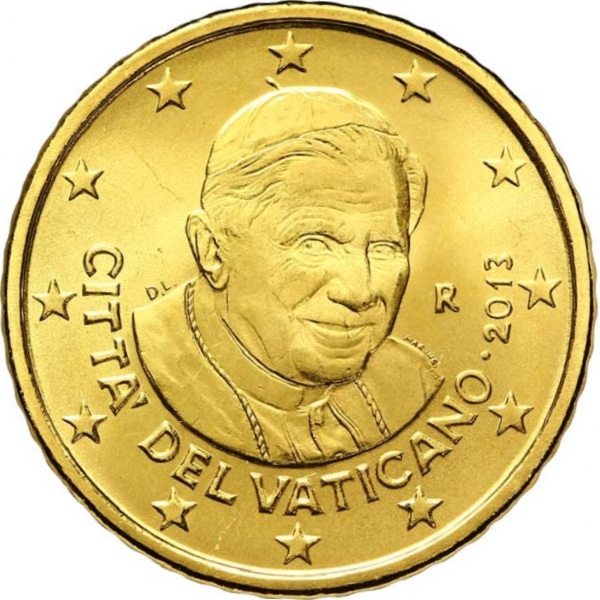 Ватикан 50 Евро цент