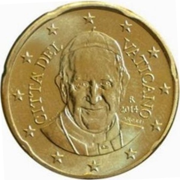 Ватикан 20 Евро цент