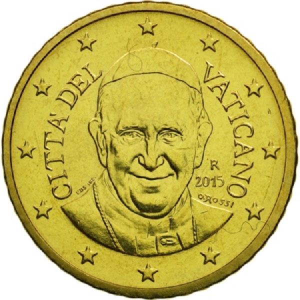 Ватикан 50 Евро цент