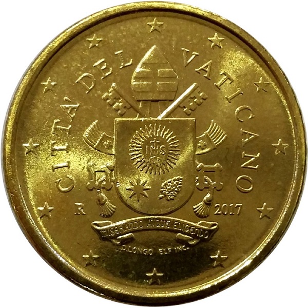 Ватикан 50 Евро цент