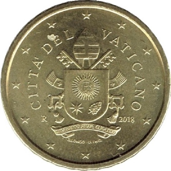 Ватикан 10 Евро цент