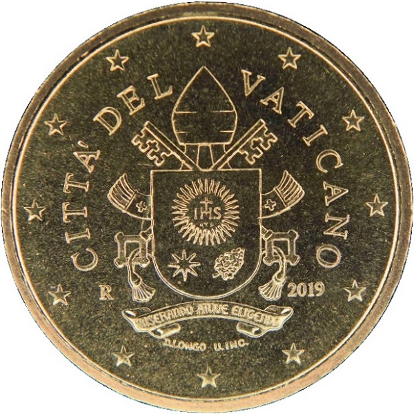 Ватикан 10 Евро цент