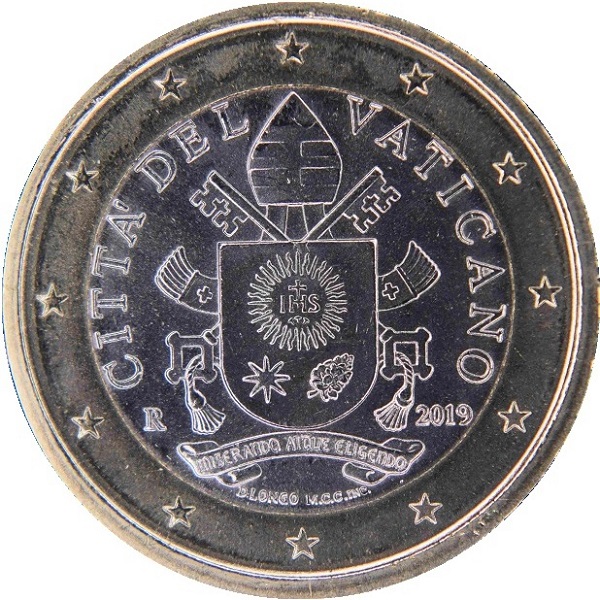Ватикан 1 Евро
