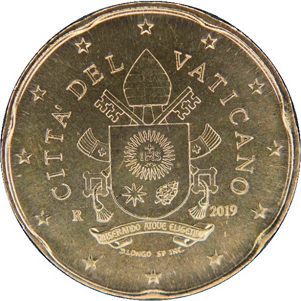 Ватикан 20 Евро цент