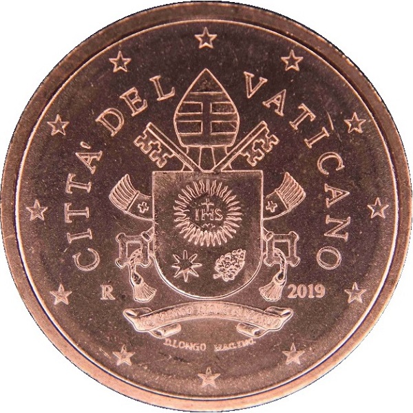 Ватикан 2 Евро цент