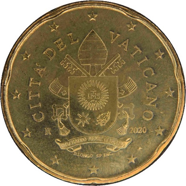 Ватикан 20 Евро цент