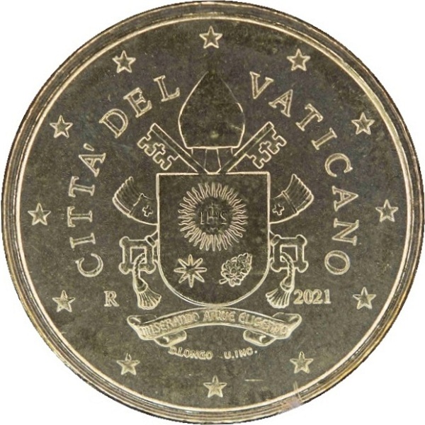 Ватикан 10 Евро цент