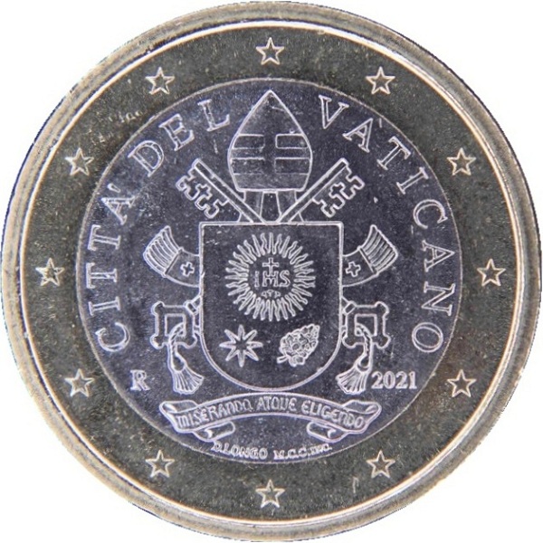 Ватикан 1 Евро