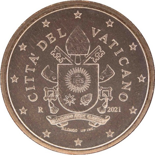 Ватикан 1 Евро цент