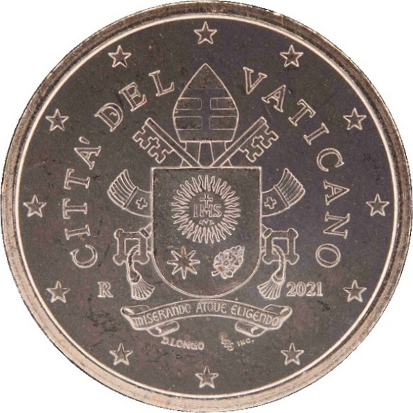 Ватикан 5 Евро цент