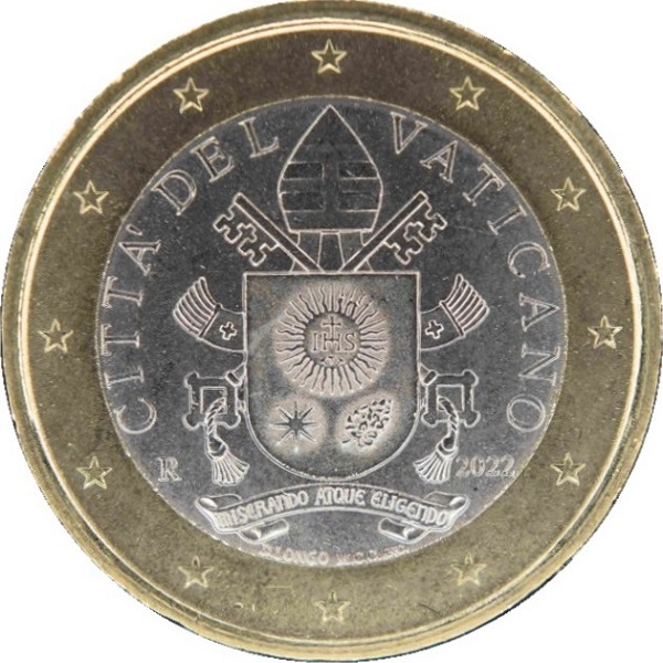 Ватикан 1 Евро