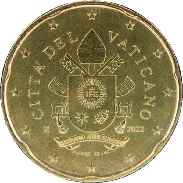 Ватикан 20 Евро цент