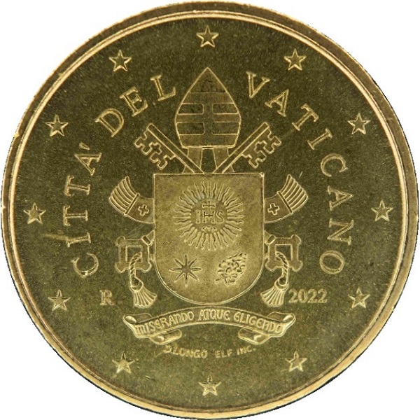 Ватикан 50 Евро цент