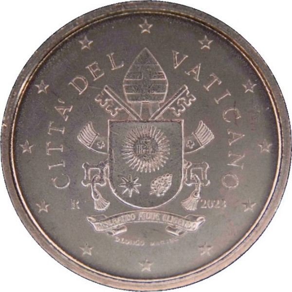 Ватикан 2 Евро цент