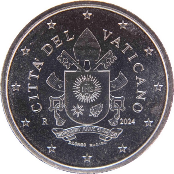 Ватикан 2 Евро цент