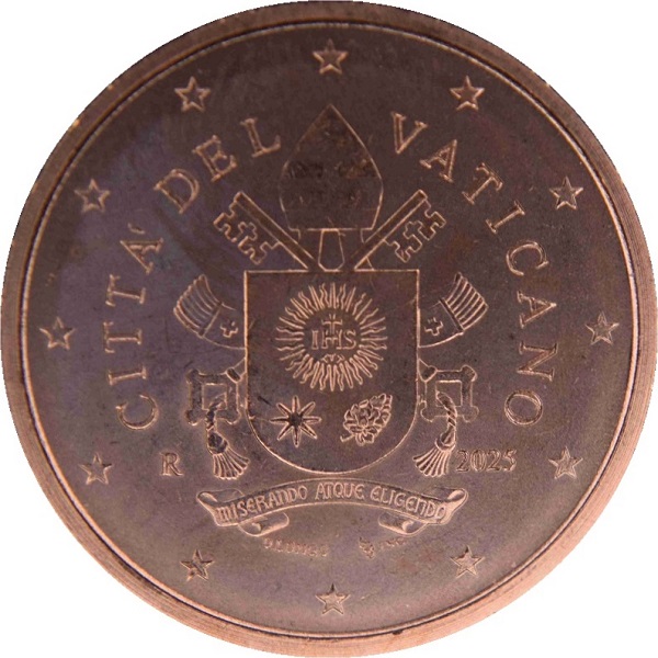 Ватикан 5 Евро цент