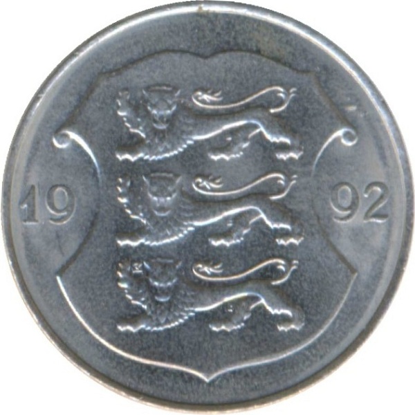 1 Эстонская крона