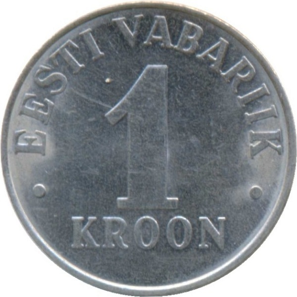 1 Эстонская крона