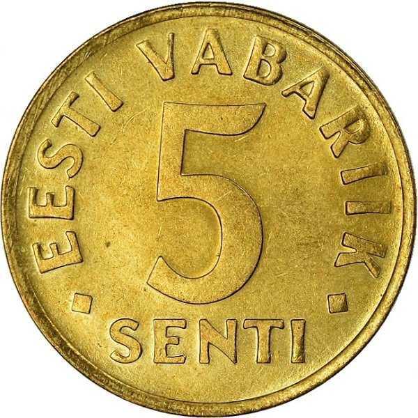 5 Эстонских сент