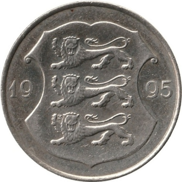 1 Эстонская крона