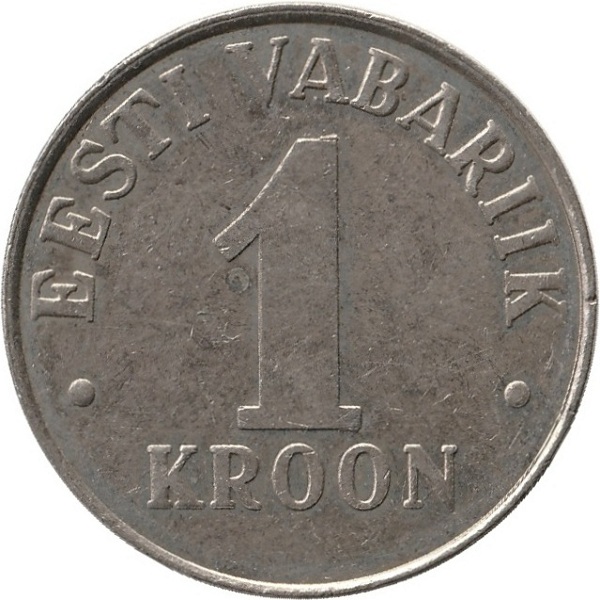 1 Эстонская крона