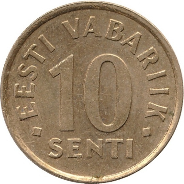 10 Эстонских сент